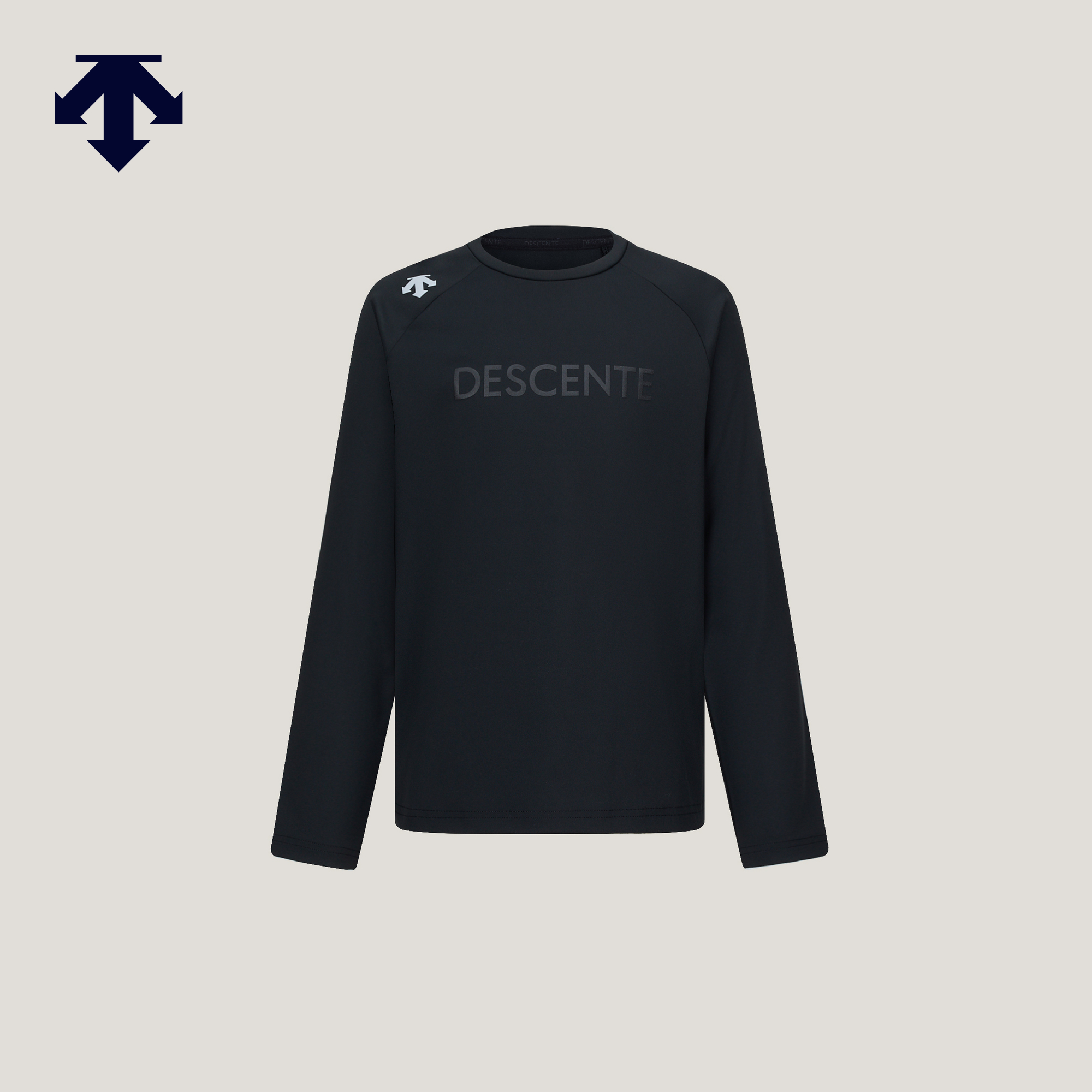 DESCENTE迪桑特儿童 RUNNING 男女童运动长袖针织衫