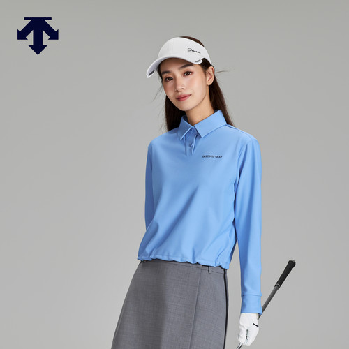 DESCENTEGOLF 迪桑特高尔夫 女士S-CORE系列长袖POLO衫秋季新品