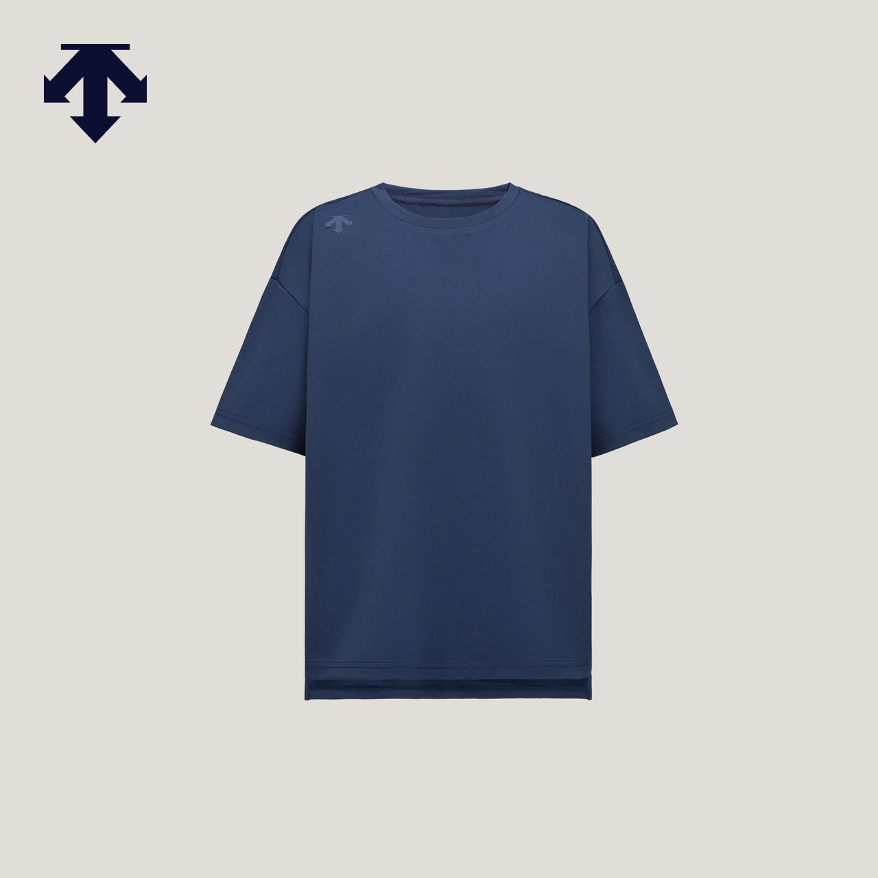 DESCENTE迪桑特儿童 MOVEWEAR 男女童短袖针织衫防晒
