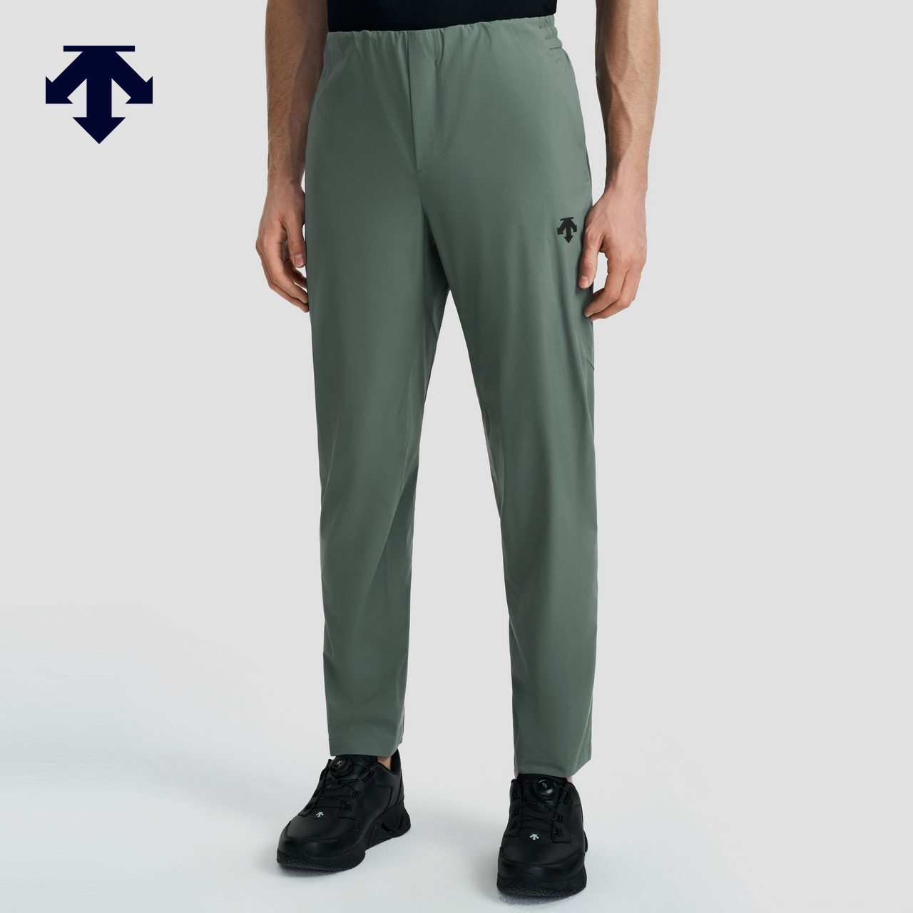 DESCENTE迪桑特TRAINING系列综训TOUGH男士裤梭织运动长裤