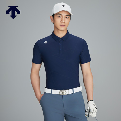 DESCENTEGOLF 迪桑特高尔夫男士短袖POLO衫