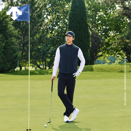 DESCENTEGOLF迪桑特高尔夫男士S-CORE系列锥形长裤 秋冬新品