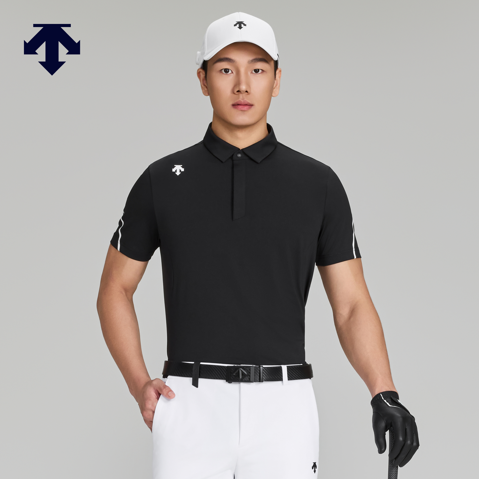 DESCENTEGOLF 迪桑特高尔夫 男士LPGA系列短袖POLO衫秋冬新品