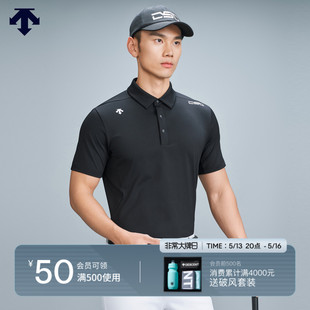 POLO衫 DESCENTEGOLF 短袖 24春夏新品 迪桑特高尔夫FIELD系列男士