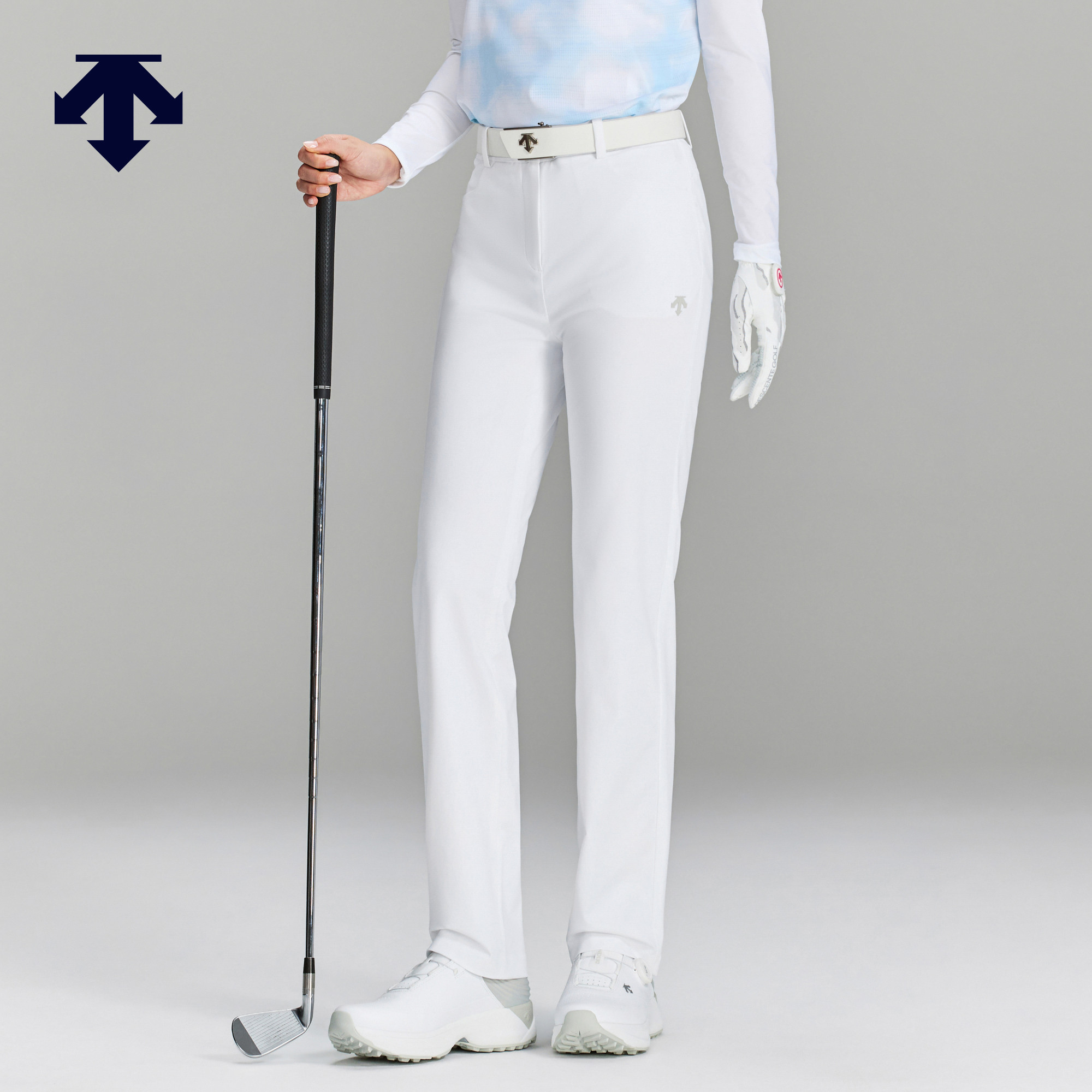 【石昱婷同款】迪桑特高尔夫 PRO系列 防晒直筒长裤早秋新品