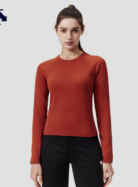 DESCENTE迪桑特WOMEN’S TRAINING系列女士圆领修身长袖针织衫