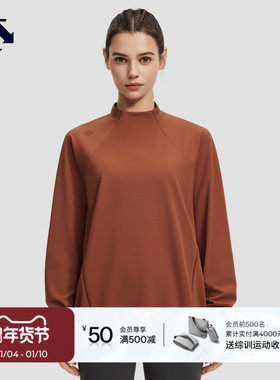 DESCENTE迪桑特WOMEN’S TRAINING系列加绒女士针织套头衫秋冬