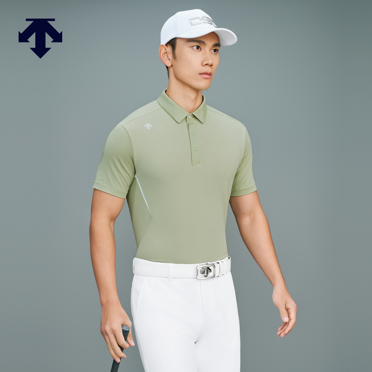 DESCENTEGOLF 迪桑特高尔夫男士短袖POLO衫