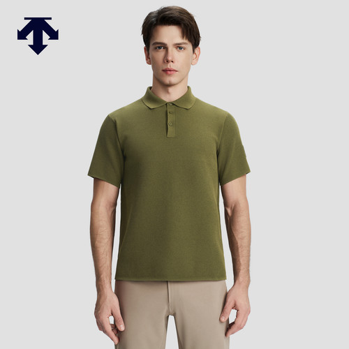 DESCENTE迪桑特DUALIS系列男士短袖POLO衫