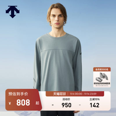 DESCENTE迪桑特SNOWBOARD STYLE系列男女同款长袖T恤冬季