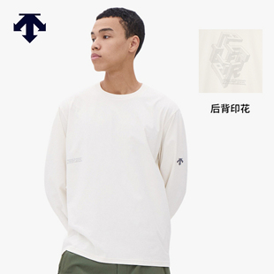 DESCENTE迪桑特ALLTERRAIN 81系列轻户外图案印花长袖T恤