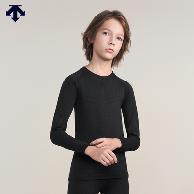 DESCENTE迪桑特儿童SNOWBOARD系列男女童同款针织套装冬季