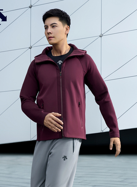 【陈伟霆同款】DESCENTE迪桑特TRAINING防水透湿男士外套上衣
