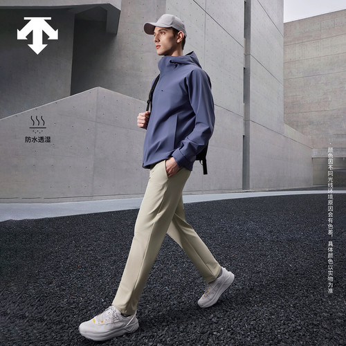 DESCENTE迪桑特DUALIS都市通勤男士防水透湿外套梭织上衣