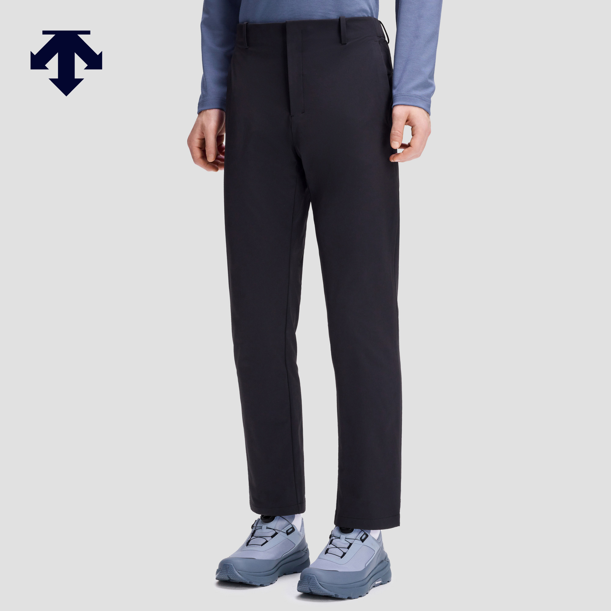 DESCENTE迪桑特DUALIS系列都市通勤男士尼龙直筒梭织运动长裤,运动服/休闲服装,运动长裤,淘宝优惠券,粉丝福利购,淘宝优惠卷