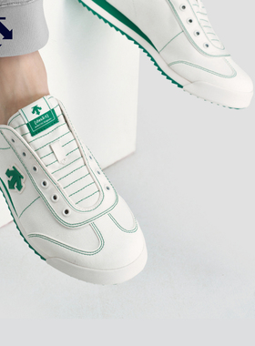 DESCENTE迪桑特CHRON系列男女同款TEMPO SLIP-ON可踩跟运动休闲鞋