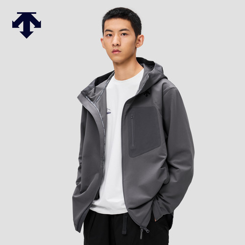 DESCENTE迪桑特ALLTERRAIN 81系列轻户外男女款连帽卫衣外套