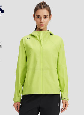 DESCENTE迪桑特WOMEN’S RUNNING防风防水透湿女士冲锋衣秋季新品