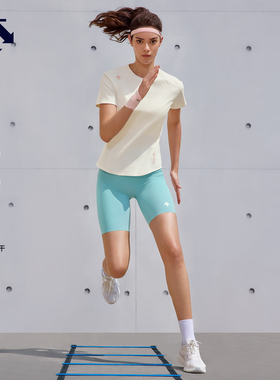 DESCENTE迪桑特WOMEN’S TRAINING女士TOUGH透气速干短袖T恤