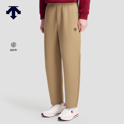 DESCENTE迪桑特ESSENTIAL远红外发热锁温亲肤宽松针织运动长裤