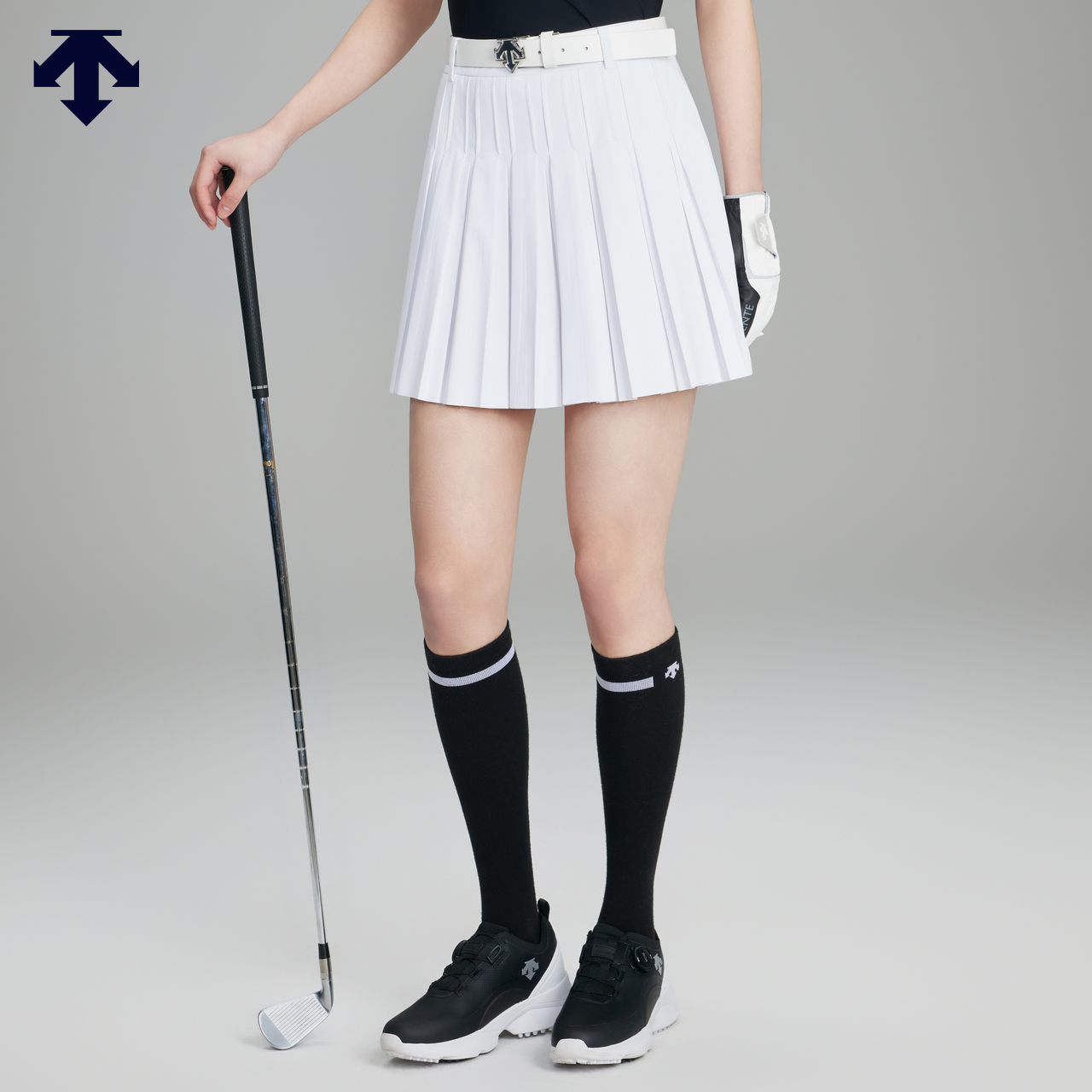 DESCENTEGOLF 迪桑特高尔夫女士百褶短裙 春夏