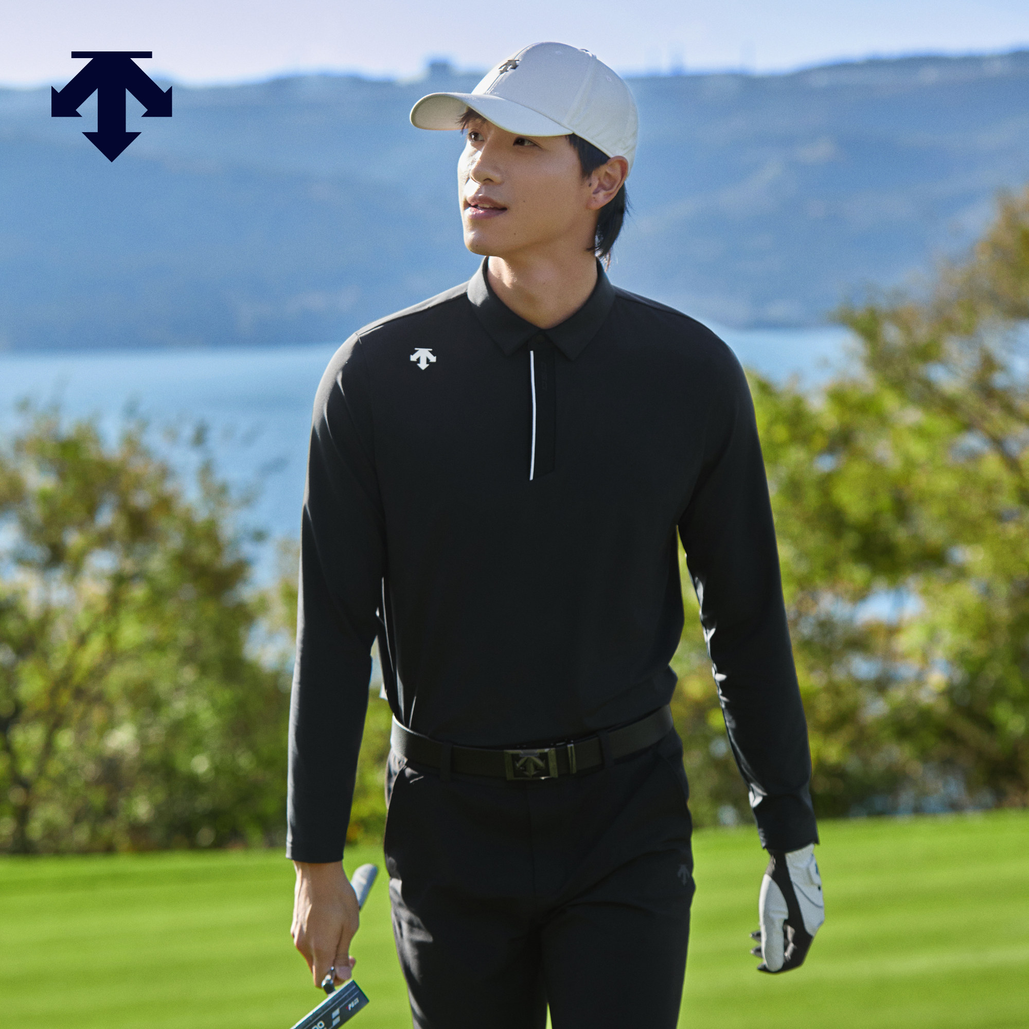 DESCENTEGOLF 迪桑特高尔夫 男士PRO系列长袖POLO衫早春新品,运动服/休闲服装,运动POLO衫,淘宝优惠券,粉丝福利购,淘宝优惠卷