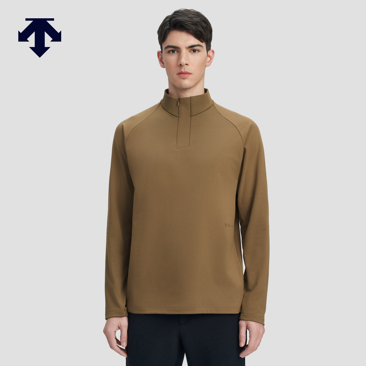 DESCENTE迪桑特DUALIS系列都市通勤男士长袖内搭冬季