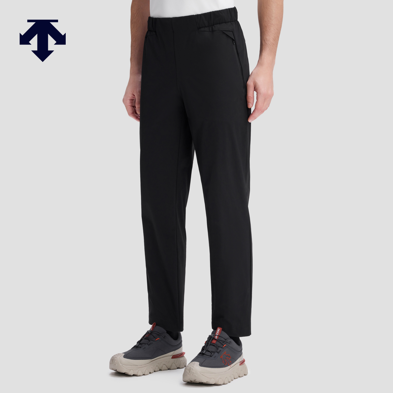 DESCENTE迪桑特SKI STYLE系列运动休闲男士梭织运动长裤