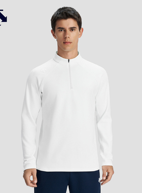 DESCENTE迪桑特TRAINING综训运动健身男士SOLOTEX长袖针织衫