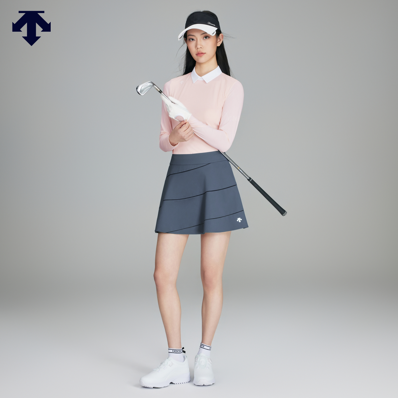 DESCENTEGOLF 迪桑特高尔夫女士A字短裙 夏季