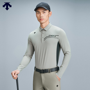 POLO衫 DESCENTEGOLF迪桑特高尔夫FIELD男抗紫外线长袖 24春夏新品