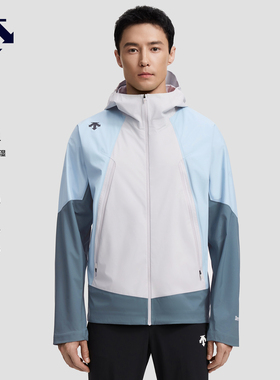 DESCENTE迪桑特RUNNING运健身F360防风防水透湿梭织外套
