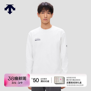 DESCENTE迪桑特ALLTERRAIN 81系列图案印花针织长袖T恤