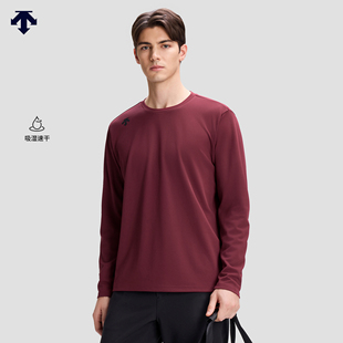 针织衫 吸湿速干长袖 STYLE系列运动休闲男士 DESCENTE迪桑特SKI