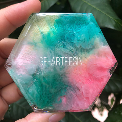 巨云色精马卡龙实色晕染色精3d晕染手工滴胶树脂晕染扩散色精 巨云艺术树脂创作方案 淘优券