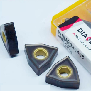 080404 三菱同款 外圆桃形刀片5115 WNMG080408 通槽铸铁件 080412