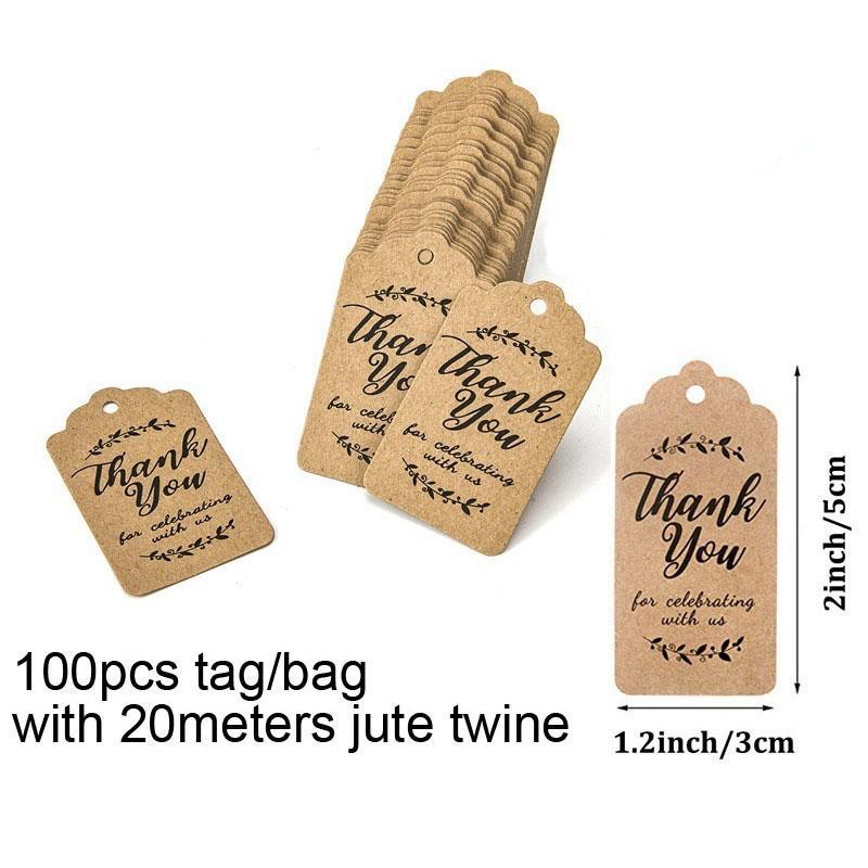 paper-tags kraft christmas-label wedding-decoration gift tha