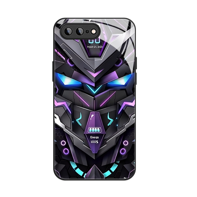 适用于苹果8plus手机壳男6splus炫酷机甲iphone7plus高达玻璃se2全包se3七八6s卡通潮牌镜面时尚2023新款