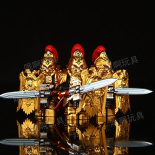 战锤40K星际战士帝皇禁军瓦尔多军团暗源第三方人仔积木玩具