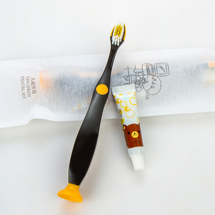 独立包装 全季 酒店同款 儿童牙刷牙膏一次性牙具套装 家用旅行便携装