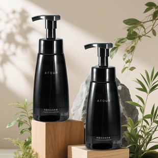 亚朵酒店同款ATOUR檀香型家用清洁消毒留香安洁牌抑菌泡沫洗手液