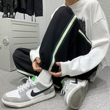 新款束脚男士卫裤运动裤长裤男411-1-k2301-p48，男装休闲裤，星座410-2
