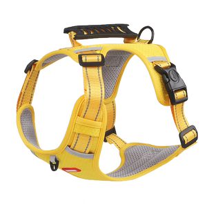 背心式狗狗牵引绳中小型犬柴犬柯基犬专用幼犬可调节胸背带遛狗绳