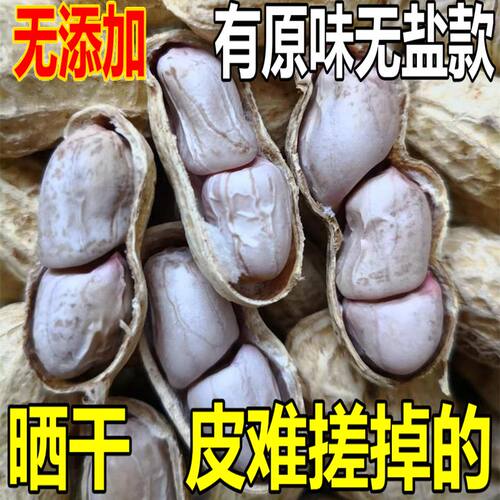 新鲜水煮花生晒干原味广西柳州酒席结婚用即食钓鱼零食 - 封面