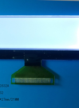 LX-12832A液晶屏 尺寸 63mm×27mm 现货供应 力先电子 COG点阵屏