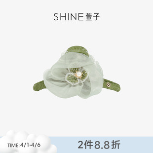 SHINE萱子饰品晨露花园系列花朵抓夹女轻奢氛围感发夹春夏新品
