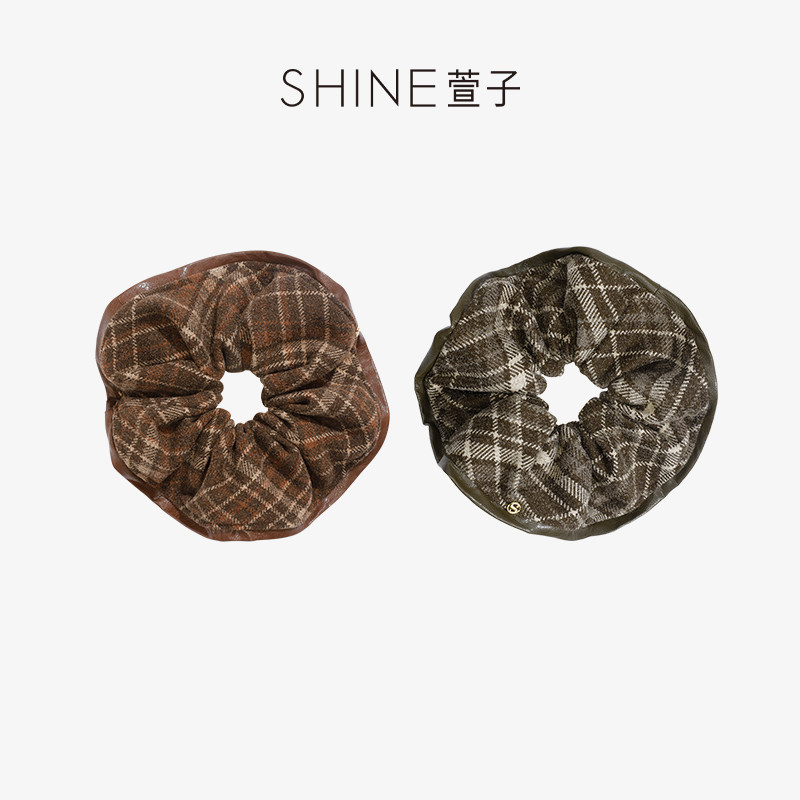 【七七酱直播间】SHINE萱子饰品棕榈绿野系列复古学院风格纹大肠,饰品/流行首饰/时尚饰品新,发饰,淘宝优惠券,粉丝福利购,淘宝优惠卷