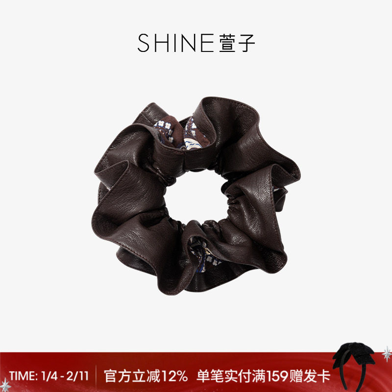 SHINE萱子饰品游牧佩斯利系列优雅拼接发圈时髦民族风双层发绳,饰品/流行首饰/时尚饰品新,发饰,淘宝优惠券,粉丝福利购,淘宝优惠卷
