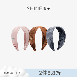 SHINE萱子饰品极光星梦系列复古优雅丝绒发箍
