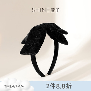 SHINE萱子饰品优雅时尚 蝴蝶结发卡发箍日常通勤百搭 顺手买一件